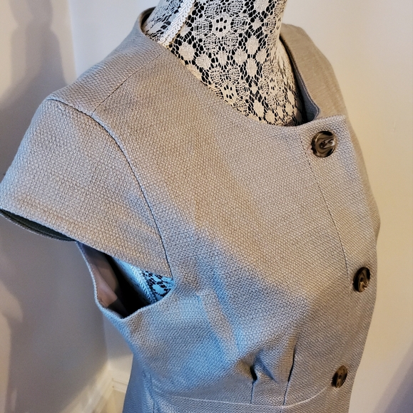 NWOT Banana Republic Cap Sleeve Blazer or Vest sz 8 - Picture 3 of 5